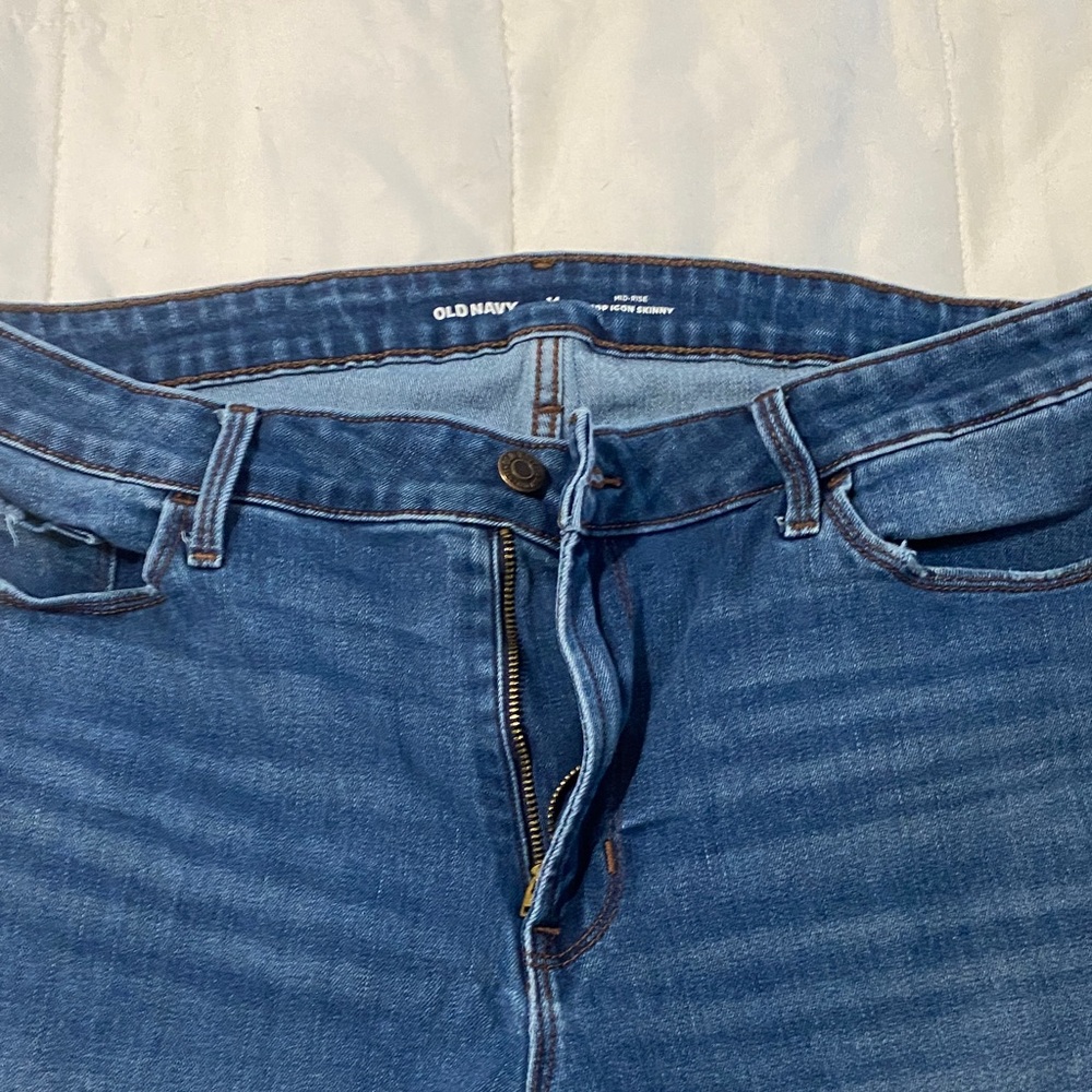 Old Navy Dark Blue Stretch Denim Jeans